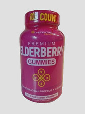 Lifecentric Health Premium Elderberry Gummies 100ct Exp: 08/2026 