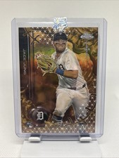 Jace Jung 2025 Topps Chrome X Cactus Jack RC Gold Refractor /50 Tigers