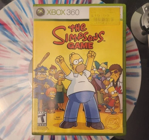 The Simpsons Game Xbox 360 CIB