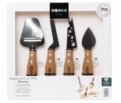 BOSKA Cheese Knife Set Mini Geneva   Käsemesser Set   NEU & OVP - Geschenkset