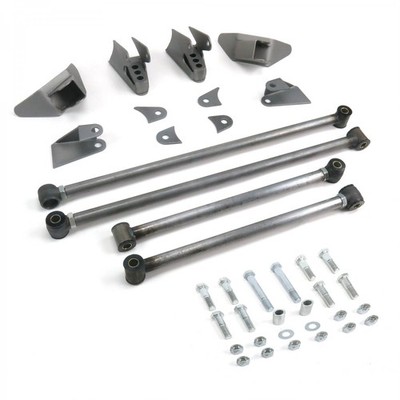 Triangulated Rear Suspension Four 4 Link Kit for 69-77 Comet fits coilovers