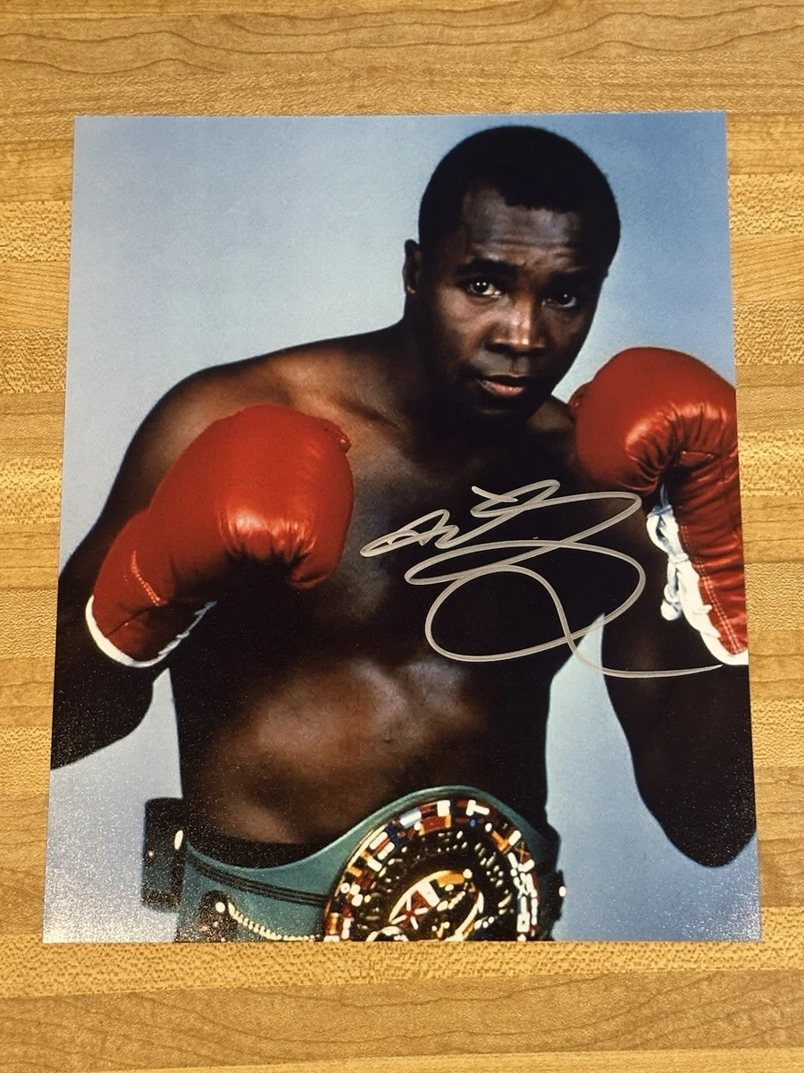 Boxing Autographed Photos Sugar Ray Leonard for sale | eBay
