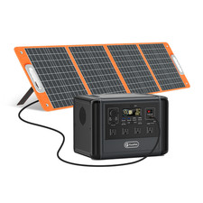 Flashfish T1200S Solar Generator 1200W 240000mAh Optional With Solar Panel 100W