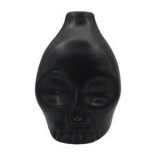 Aztec Death Whistle &ndash; Handcrafted Ceramic Skull for Terrifying Black