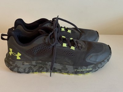 Under Armour Charged Bandit Trail 2 Mens 9 Black  NeonRunning Shoe Sneaker