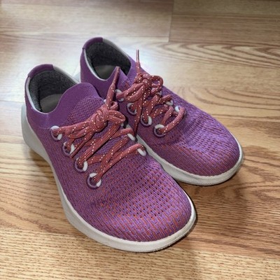 Allbirds Women's Tree Dasher 2 Active Shoes Purple/Pink size 7