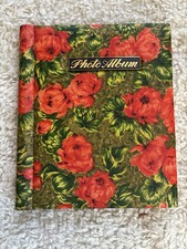 Vintage Retro Floral Photo Book Self Adhesive Magnetic Album