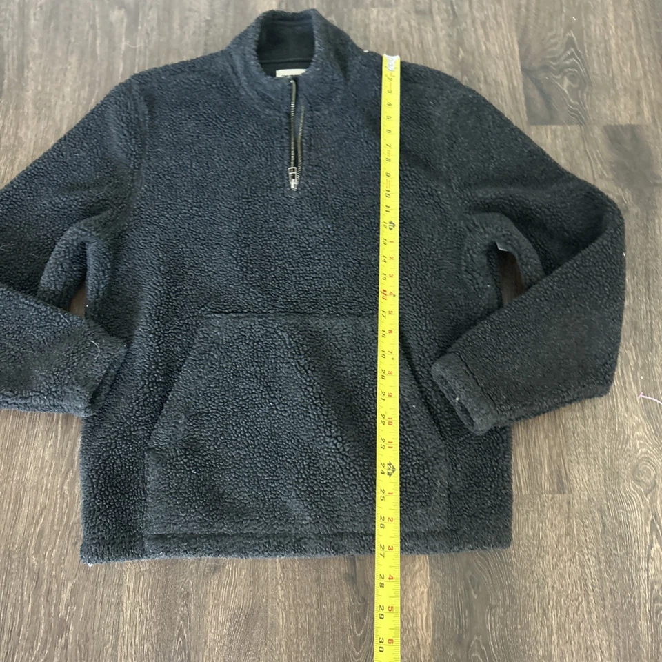 Мужской пуловер Taylor Stitch Sherpa Цвет серый Флисовая куртка Размер 38 Gorpcore Cottage - Изображение 4 из 4