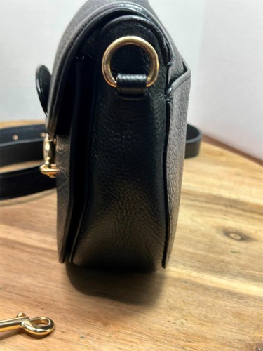 Coach Büffel geprägtes Leder Jade Saddle 91397 Schultertasche Umhängetasche Handtasche - Bild 6 von 11