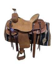 15'' New HR Saddlery Western Ranch Association Saddle 1-1277