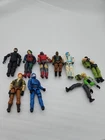 Lot of 7 GI Joe Action Figures Hasbro 1990s Vintage Plus 2 Broken