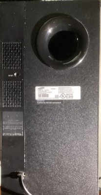Samsung Model No. PS-WH450 Wireless Subwoofer