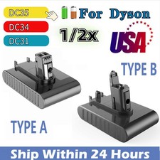 8.0AH Replacement Battery For Dyson DC31 Type A/B DC34 DC35 DC44 6.0AH battery