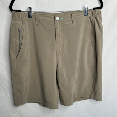 Free Fly Shorts Herren Large braun Performance Stretch 7" Hybrid Utility Wandern