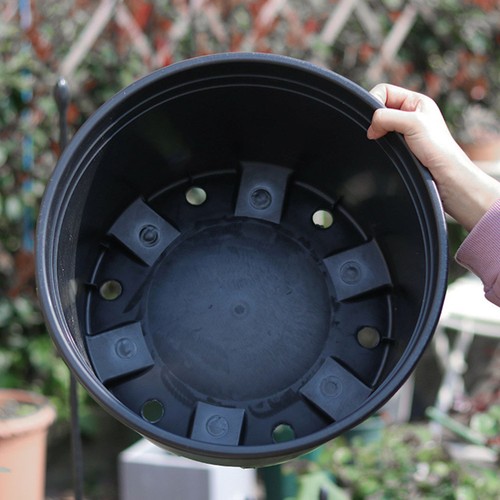 2 Pcs Blumentopf Aus Kunststoff Pflanzgefäße Extra Große Blumentöpfe - Bild 7 von 12
