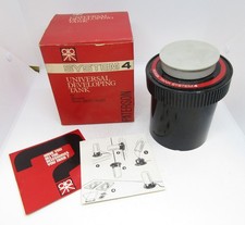 Paterson System 4 Universal Developing Tank – 35mm 120 220 127 – Boxed