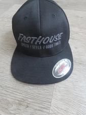 NEW Fasthouse Men's Classic Snapback Hat Speed Style Good Times Baseball Cap S/M