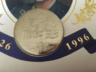 GB STAMPS MERCURY COIN FIRST DAY COVER 1996 QUEEN BIRTHDAY £5 MINT COIN