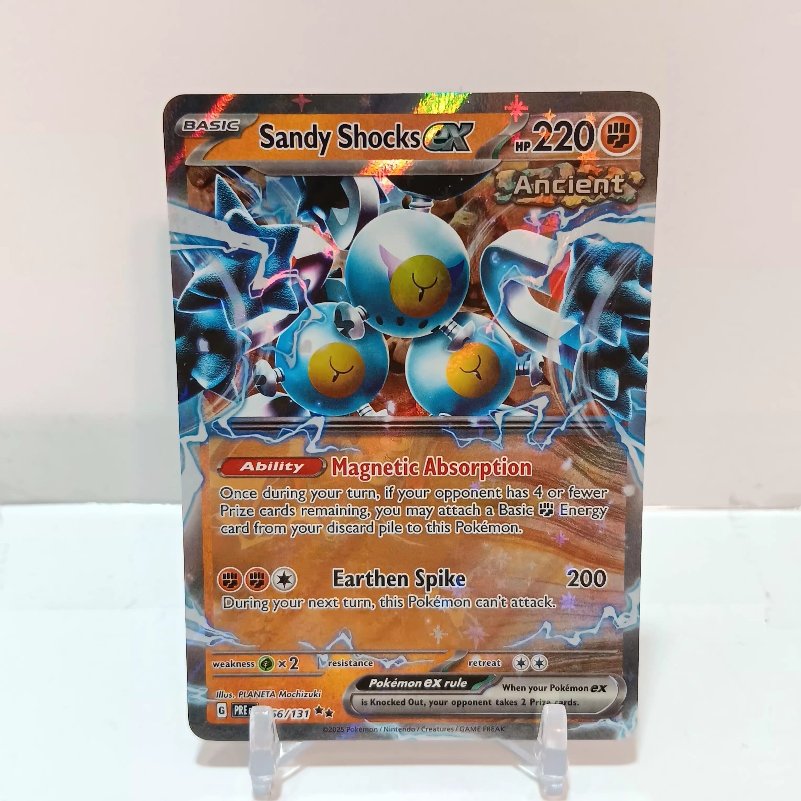 Pokémon Sandy Shocks Ex 56/131 NM- Prismatic Evolutions