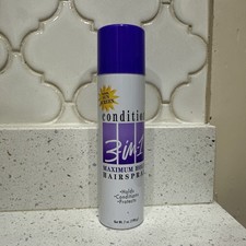 Condition 3-in-1 Maximum Hold Scented Hairspray With SunScreen 7oz NEW