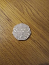 Beatrix Poter 1966 1948 50p Coin