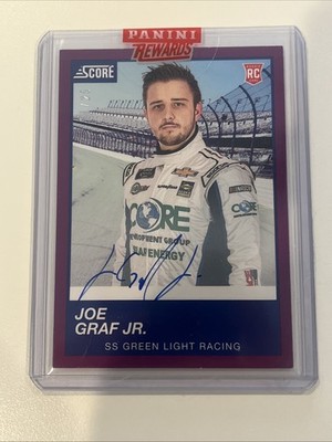 2020 Panini Chronicles - Score Joe Graf Jr. #11 Purple /25 (RC