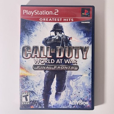 Call of Duty: World at War Final Fronts (PlayStation 2, PS2) COMPLETE CIB