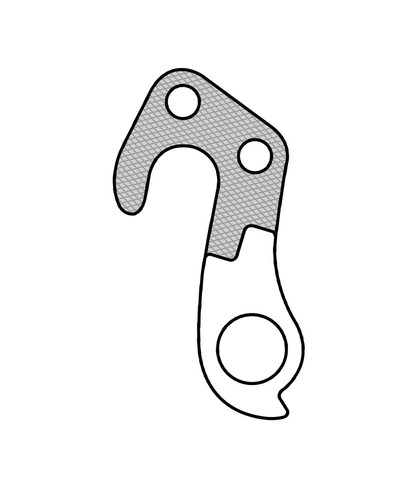 48663 - compatible con TREK SKYE S, SL, SLX 2015-2016 Patilla puntera de cambio - Imagen 2 de 5