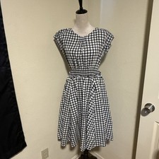 Zara Black And White Dress, Size M, Perfect For Spring/Summer, Cute Open Back