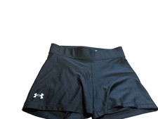 Under Armour Women s Black Compression Shorts Large 30x4