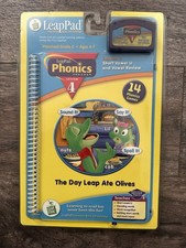 Leapfrog LeapPad Phonics 4 Program Lesson The Day Leap Ate Olives Short Vowel U