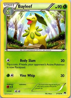 Bayleef Uncommon XY - BREAKpoint 2/122 NM