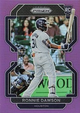 2022 Panini Prizm #39 Ronnie Dawson Purple Prizm Houston Astros
