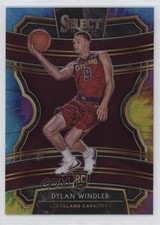 2019-20 Panini Select Concourse Tie-Dye Prizm 22/25 Dylan Windler #2 6fs