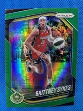 2025 #121 Brittney Sykes Panini Prizm Green Prizm Storm