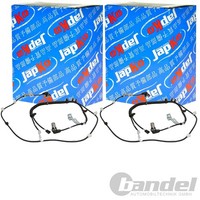 2X Japko ABS-SENSOR Raddrehzahl Beidseitig Hinten Passend FÜR | 151833