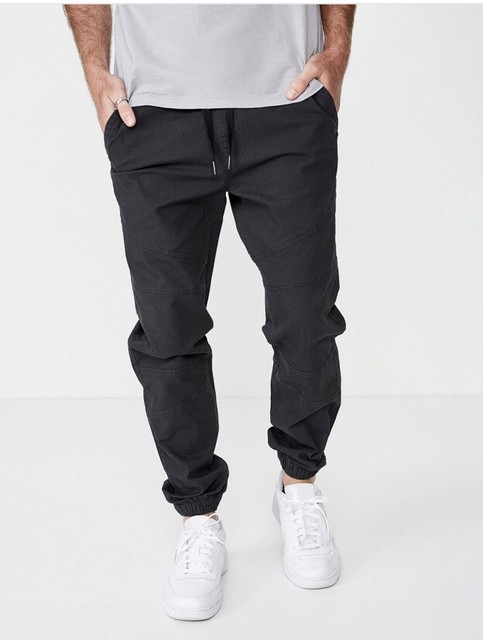 Elwood Menâs Cuffed Joggers, Size XL, BLK/WHT/Grey, From Tillyâs, NWOT | eBay