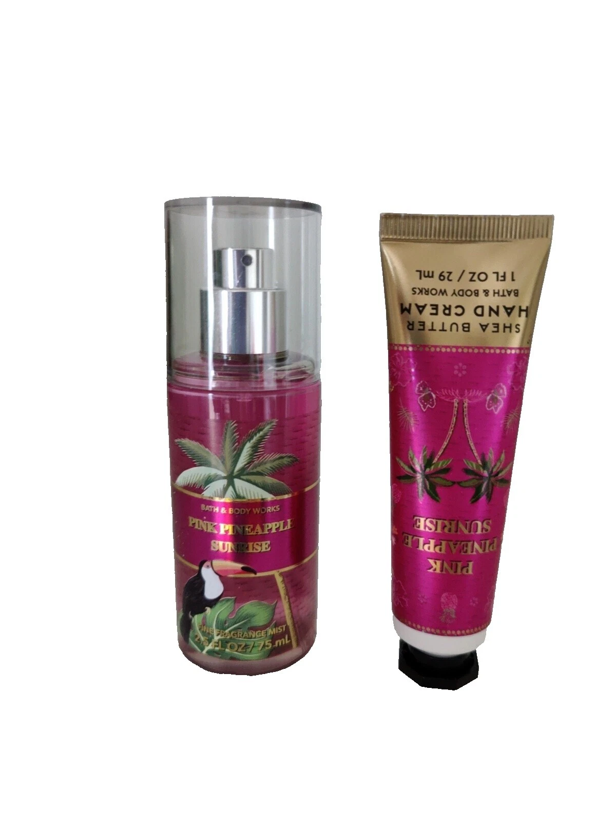 Bath & Body Works Pineapple Travel Size Bath & Body