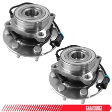 Pair 2 Front Wheel Bearing Hub for Chevy Silverado GMC Sierra 2500 HD 3500 4x4