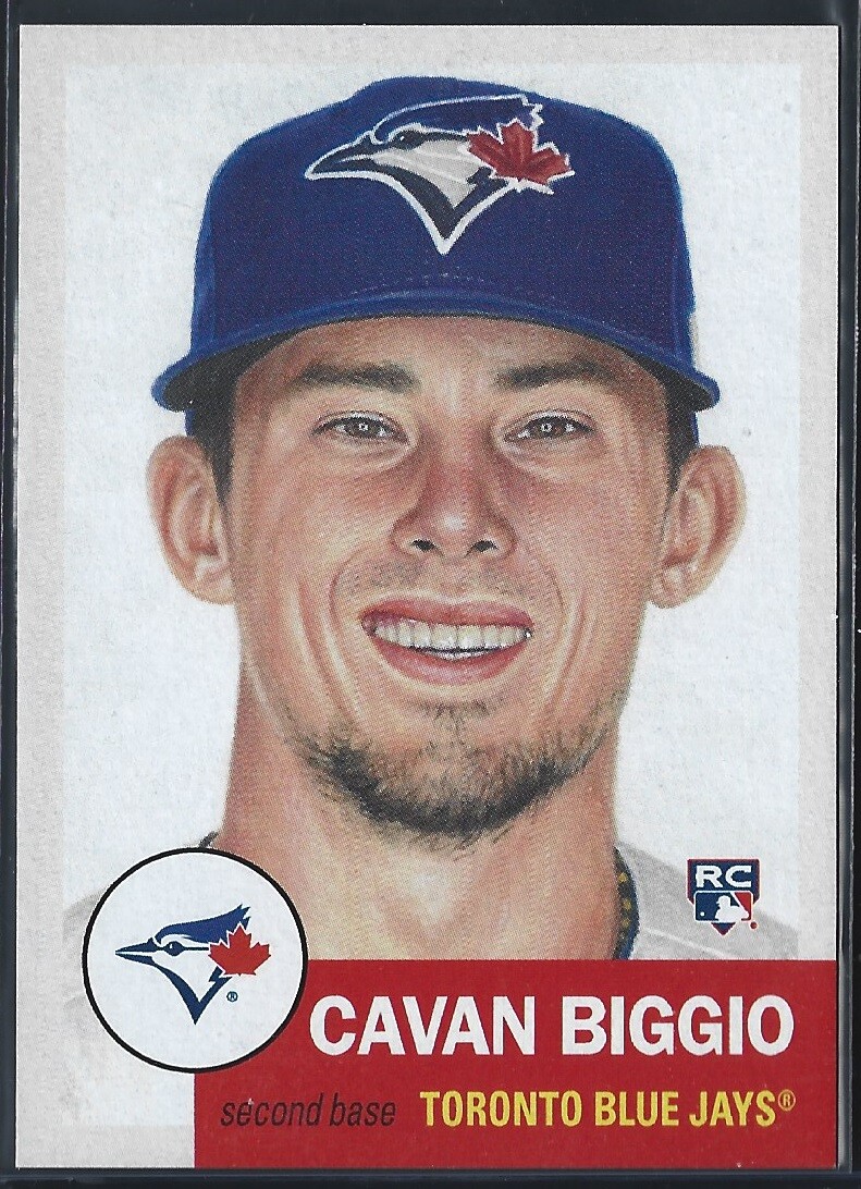 2019 TOPPS LIVING SET # 209 CAVAN BIGGIO RC Rookie Toronto Blue Jays 2,972 PR