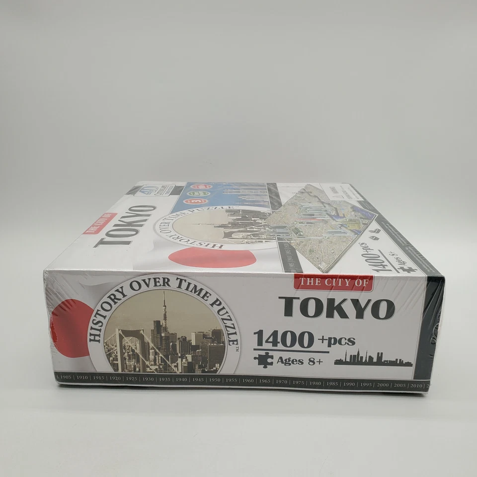 4D Cityscape 4D Puzzle Tokyo Cityscape Time Puzzle 1400 Pieces - Image 4 of 4