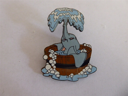 Disney Trading Pins 2491     DLR - Memorable Moments - Dumbo in Wash Tub