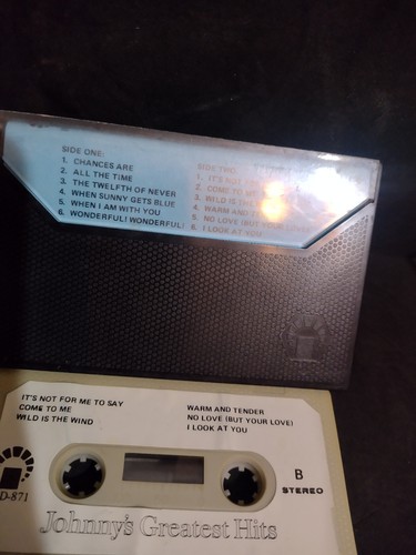 JOHNNY MATHIS-GREATEST HITS.Audio Cassette Tape,EXCELLENT. - Picture 2 of 2