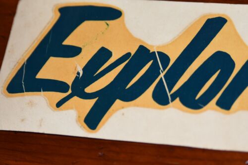 Guillows Explorer Vintage Balsa R/C Model Airplane Kit Slide Decal Sticker - Picture 4 of 9