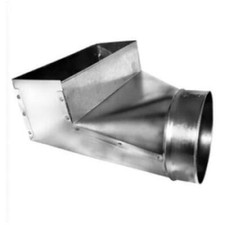 SOUTHWARK METAL 24R6128 Register Boot 6x12x8 Inch 90 Degree Angle
