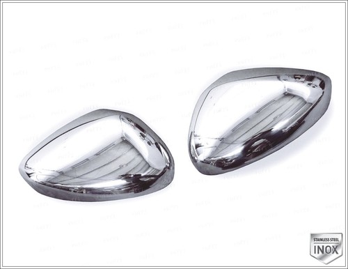 Cover Specchio Cromato Inox 2 pz ACCIAIO S per CITROEN C4 II 2010-2019 - Foto 9 di 11