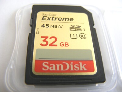 32GB SDHC Extreme Class 10 45MB/s ( 32 GB SDHC Extreme ) SanDisk gebraucht