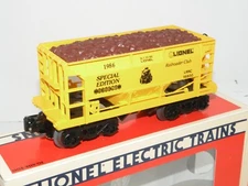 Lionel 6-16800 LRRC Lionel Railroader Club Yellow Ore Car 1986 C10