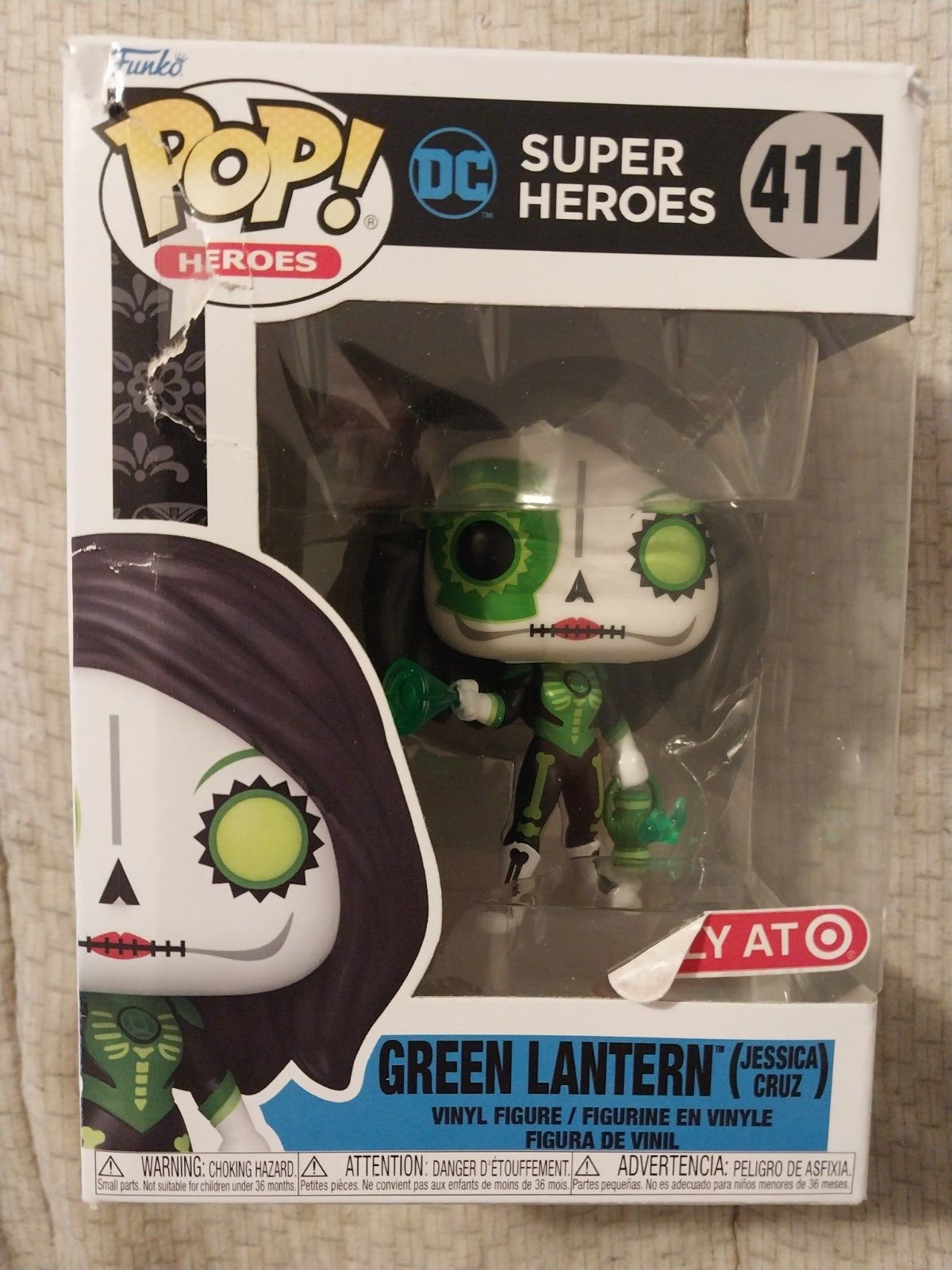 Funko Pop! Vinyl Figure Dc Heroes Green Lantern #411 (Jessica Cruz)