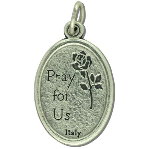 Holy Card of The Most Sacred Heart of Jesus Plus a 1" Medal of The Sacred Heart - Picture 4 of 4